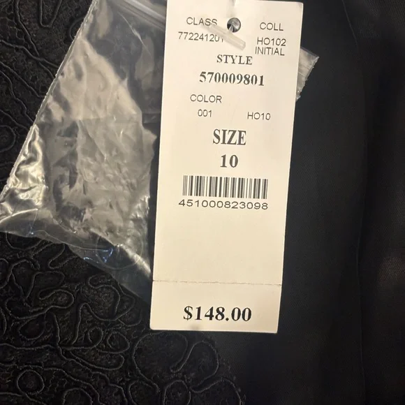 White House Black Market Black Lace Women's Blazer - Picture 5 of 10